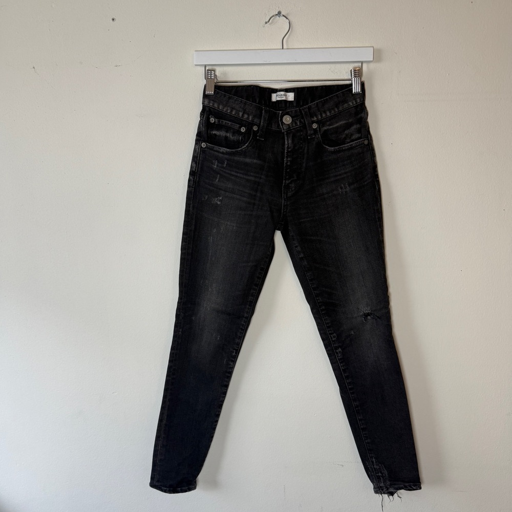 Moussy Vintage Black Distressed Japanese Denim -